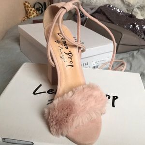Pink blush heels